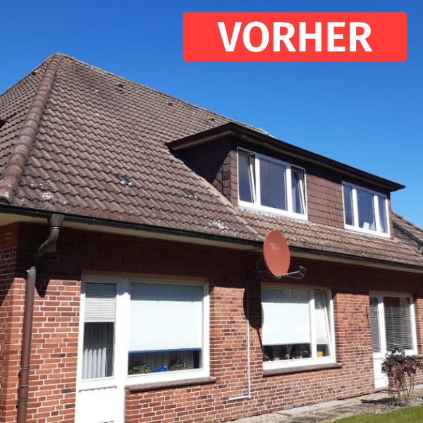 Dach vor der Dachbeschichtung Fürstenwalde